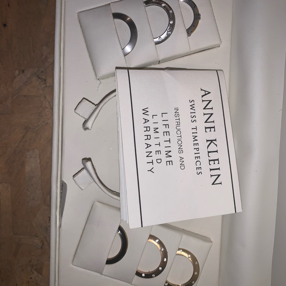 Anne Klein Swiss watch time pieces